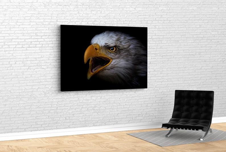 Картина для интерьера Орел 120x80 см (530)