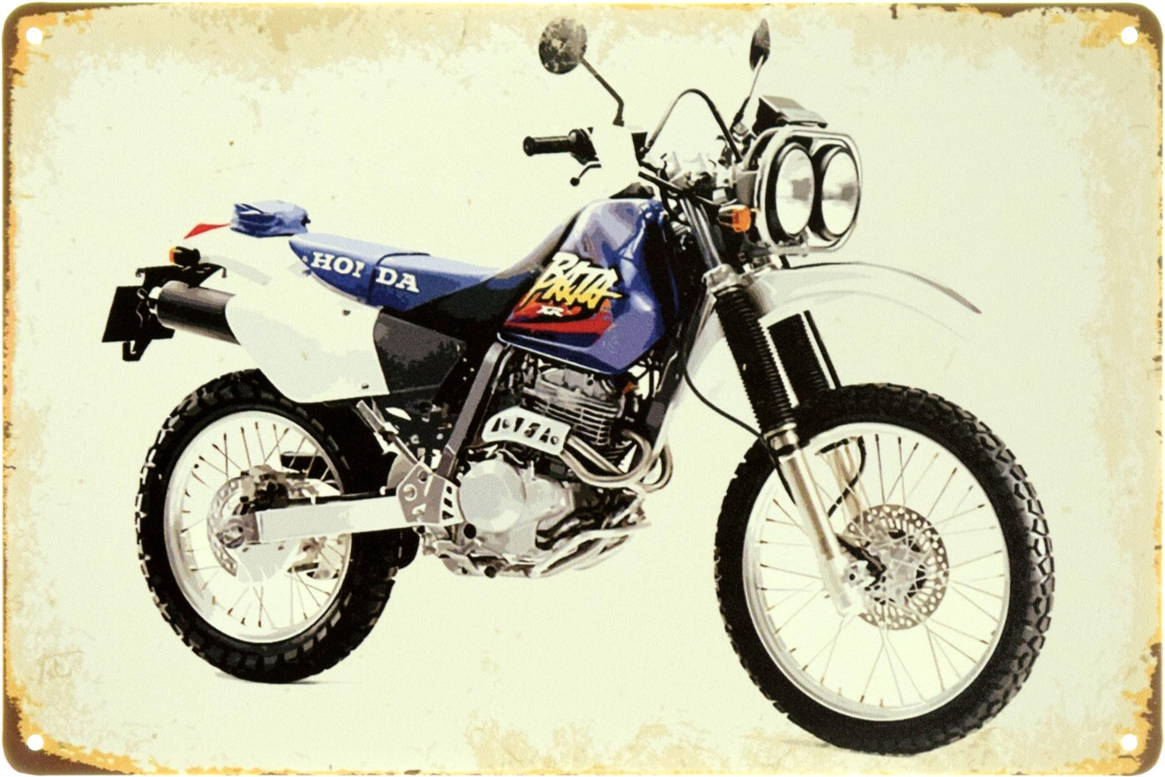 Табличка металлическая "Honda XR Baja" 20x30 см (ms-104082) Табличка металлическая "Honda XR Baja" 20x30 см (ms-104082)