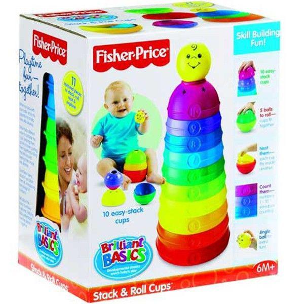 Пирамидка Fisher Price Большой и еще больше (W4472) - фото 5