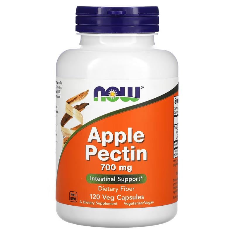 Диетическая добавка Now Foods Apple Pectin Яблочный пектин 700 мг 120 капс. (CO003463)