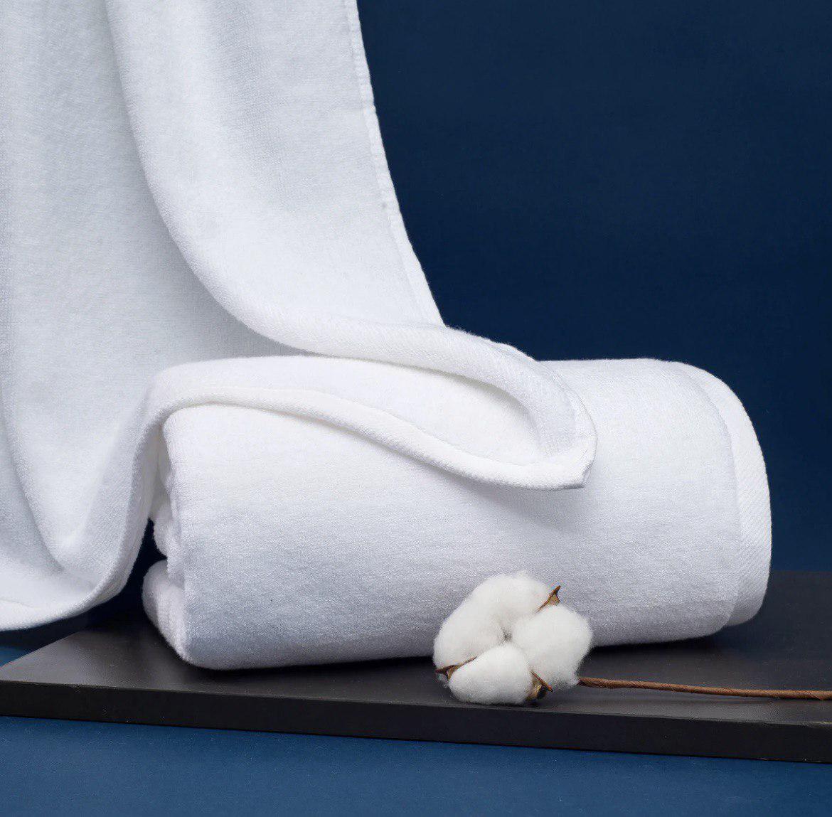 Набор полотенец Empire LUX 3в1 140х70 см/80х40 см/80х40 см Белый (NR3in1SpaWhiteLuх) - фото 2 Набор полотенец Empire LUX 3в1 140х70 см/80х40 см/80х40 см Белый (NR3in1SpaWhiteLuх) - фото 2