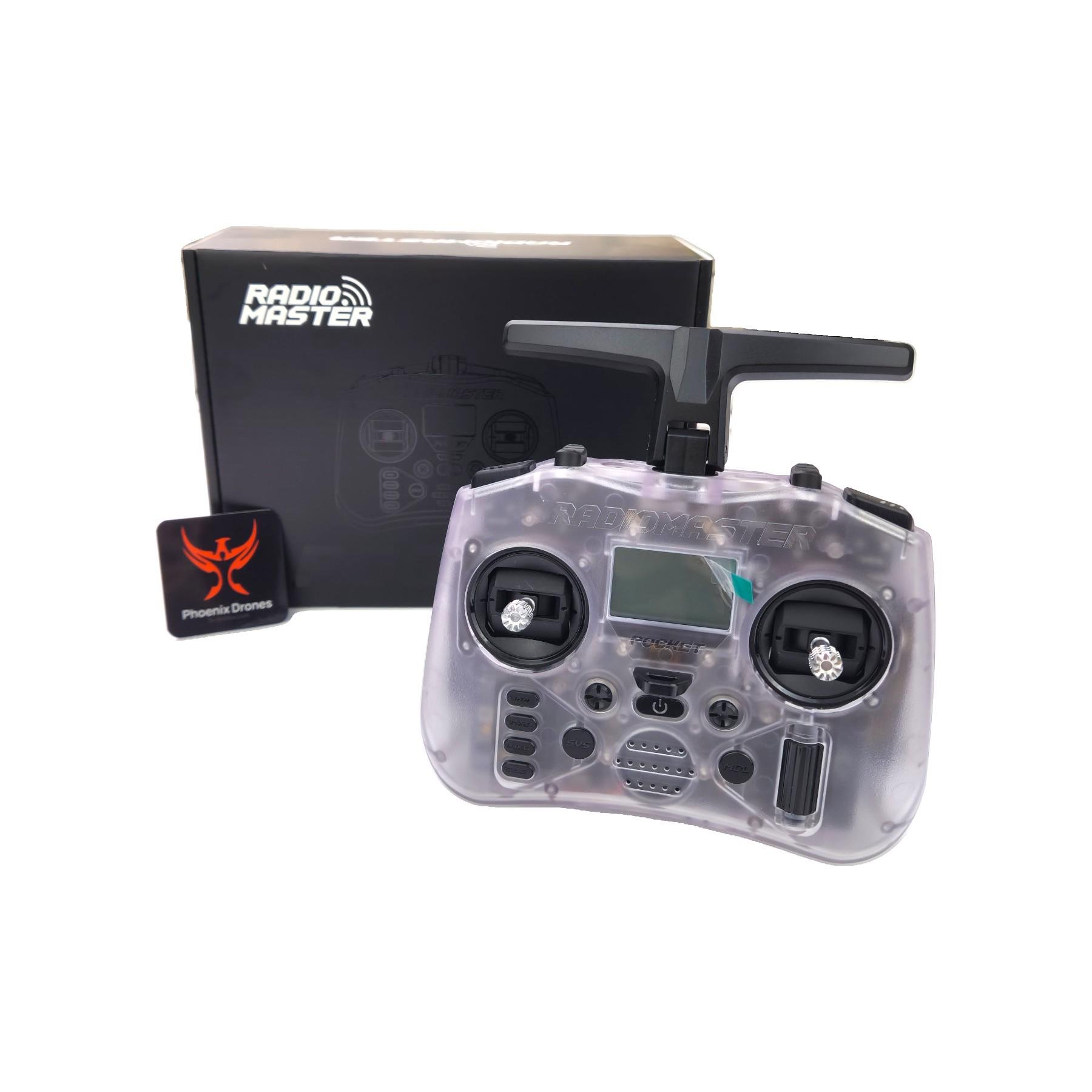 Пульт дистанционного управления FPV RadioMaster Pocket ELRS Прозрачный (99921) - фото 8 Пульт дистанционного управления FPV RadioMaster Pocket ELRS Прозрачный (99921) - фото 8