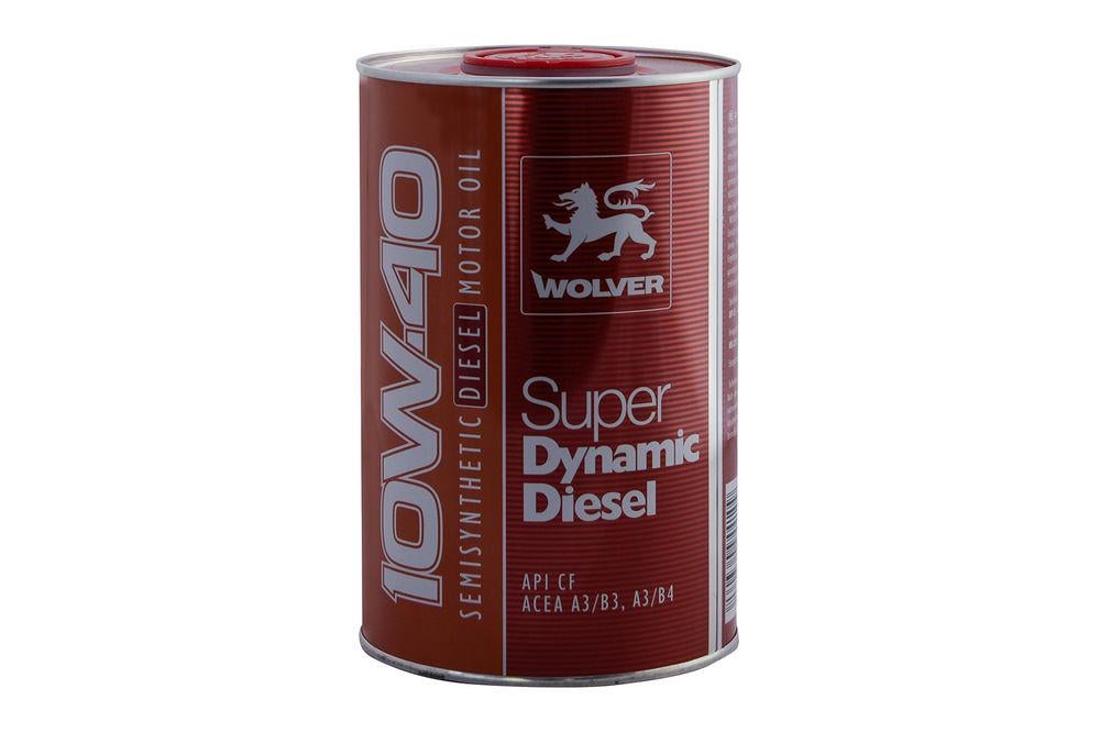 Моторне мастило автомобільне Wolver Super Dynamic Diesel 10W-40 1 л (30241)