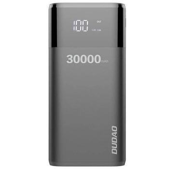 Повербанк УМБ Dudao K1Max 30000 mAh with built-in cables Black (18137341) - фото 2