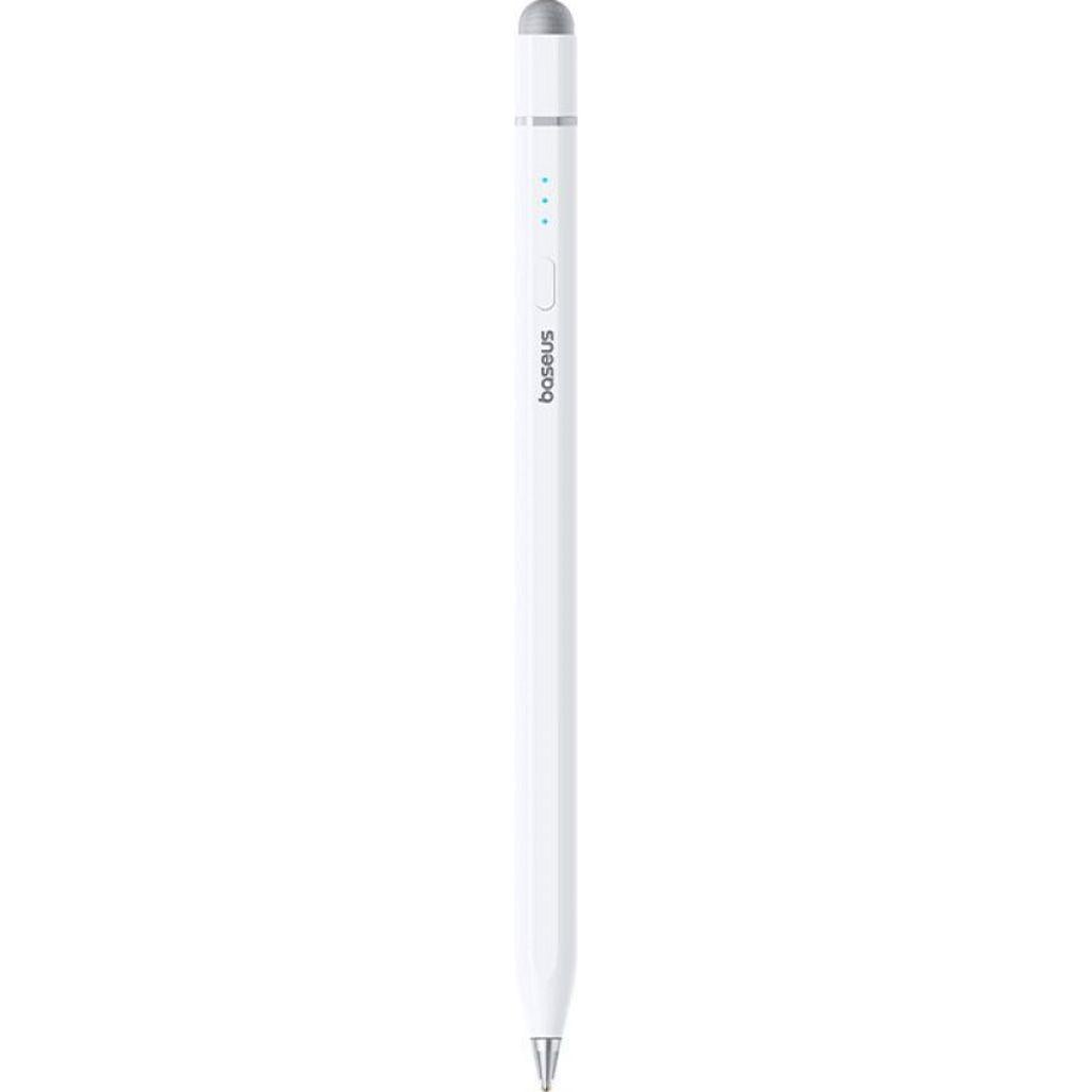 Стилус BASEUS Wise Writing HN1 Universal Version Wired Charging Stylus For Huawei Xiaomi B0004F01 2в1 White Стилус BASEUS Wise Writing HN1 Universal Version Wired Charging Stylus For Huawei Xiaomi B0004F01 2в1 White