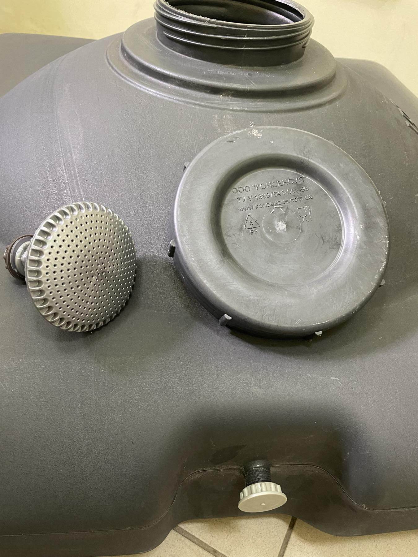 Бак для душа с воронкой для питьевой воды 150 л 370х750х750 мм (67332758) - фото 8 Бак для душа с воронкой для питьевой воды 150 л 370х750х750 мм (67332758) - фото 8