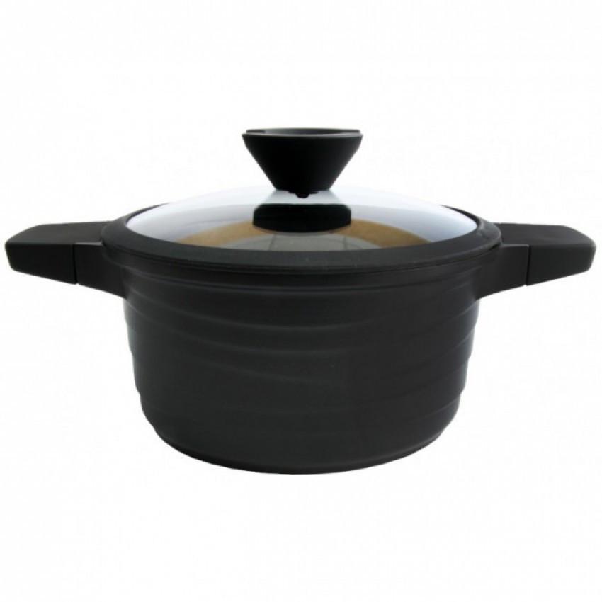 Каструля з кришкою Lessner Pro New 2,7 л Black (55872-20) - фото 7 Каструля з кришкою Lessner Pro New 2,7 л Black (55872-20) - фото 7