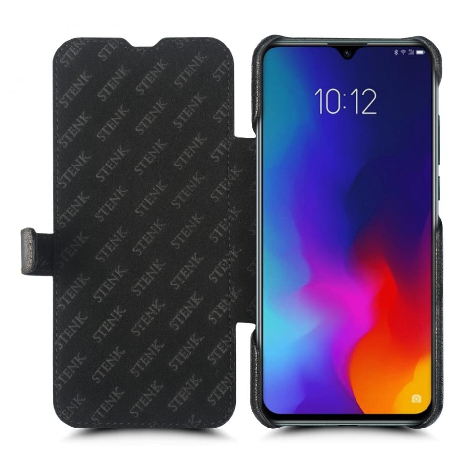 Чехол книжка Stenk Premium для Lenovo K10 Note Черный (68497)