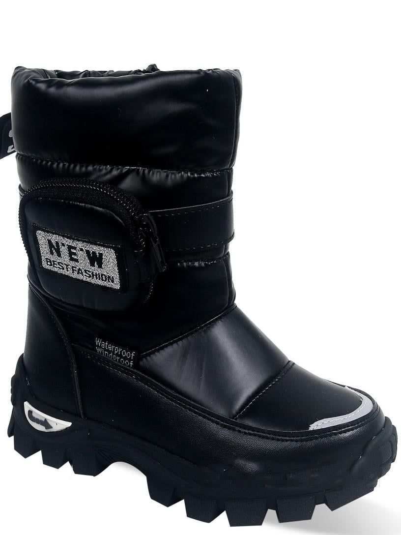 Дутики TOM.M 10104A на овчине р. 28 Черный (96831)