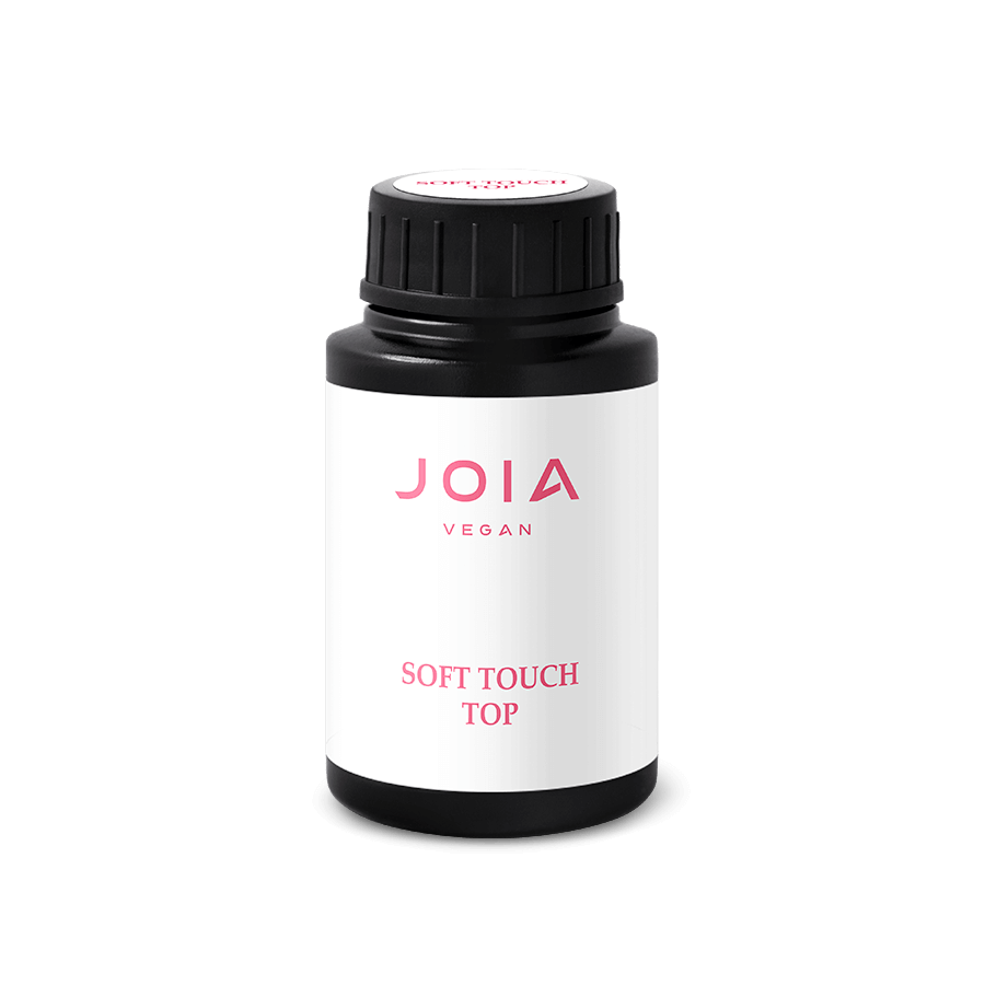 Топ для гель-лаку Soft Touch Top No Wipe матовий JOIA vegan 30 мл (4820259340728)