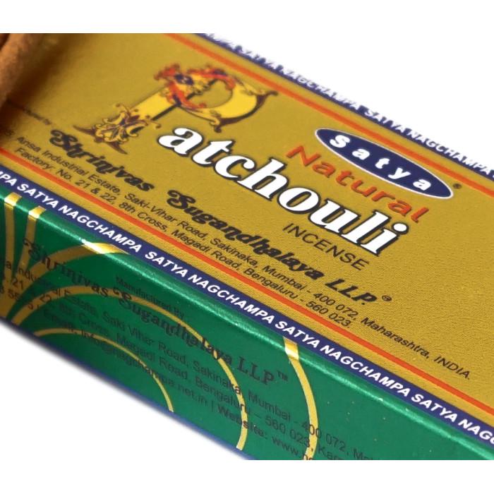 Аромапалочки Satya Natural Patchouli Натуральный пачули 15 г - фото 3 Аромапалочки Satya Natural Patchouli Натуральный пачули 15 г - фото 3