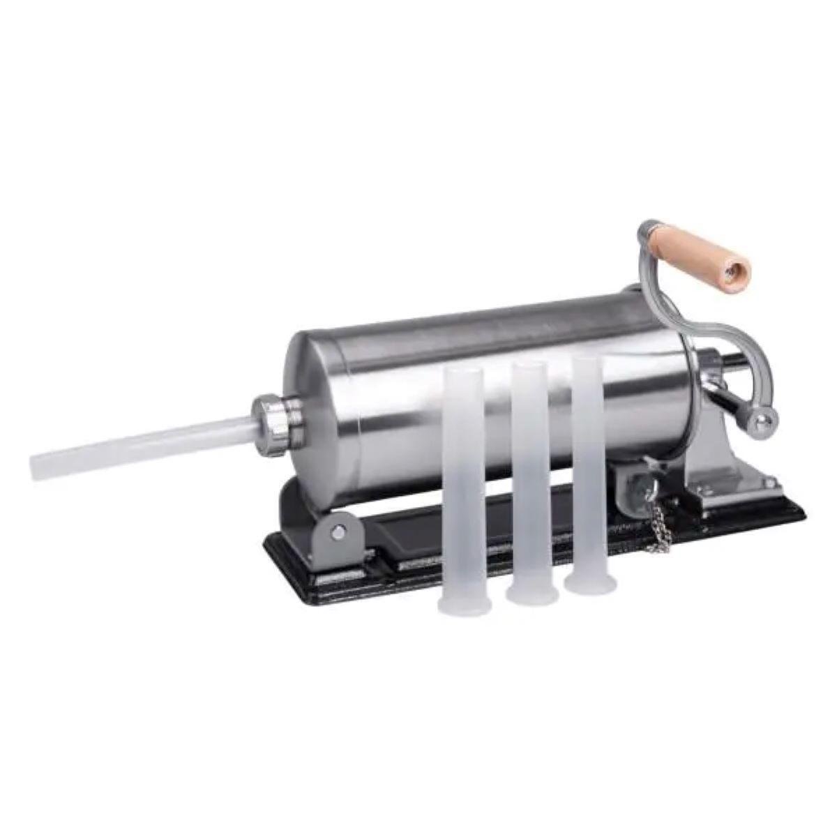 Шприц для ковбаси ручний 16788-3 горизонтальний 2 л 4 насадки (A-034166)