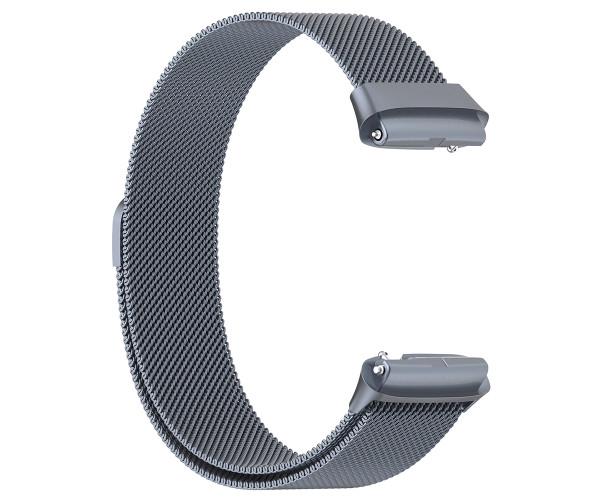 Ремінець металевий Milanese Magnetic для смарт-годинника Redmi Watch 3 Active/Watch 3 Lite Сіро-блакитний