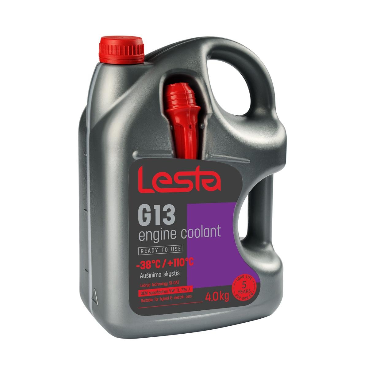 Антифриз G13 Lesta готовый -38 °C 4 кг Фиолетовый (391027_AS-A38-G13LESTA/4)