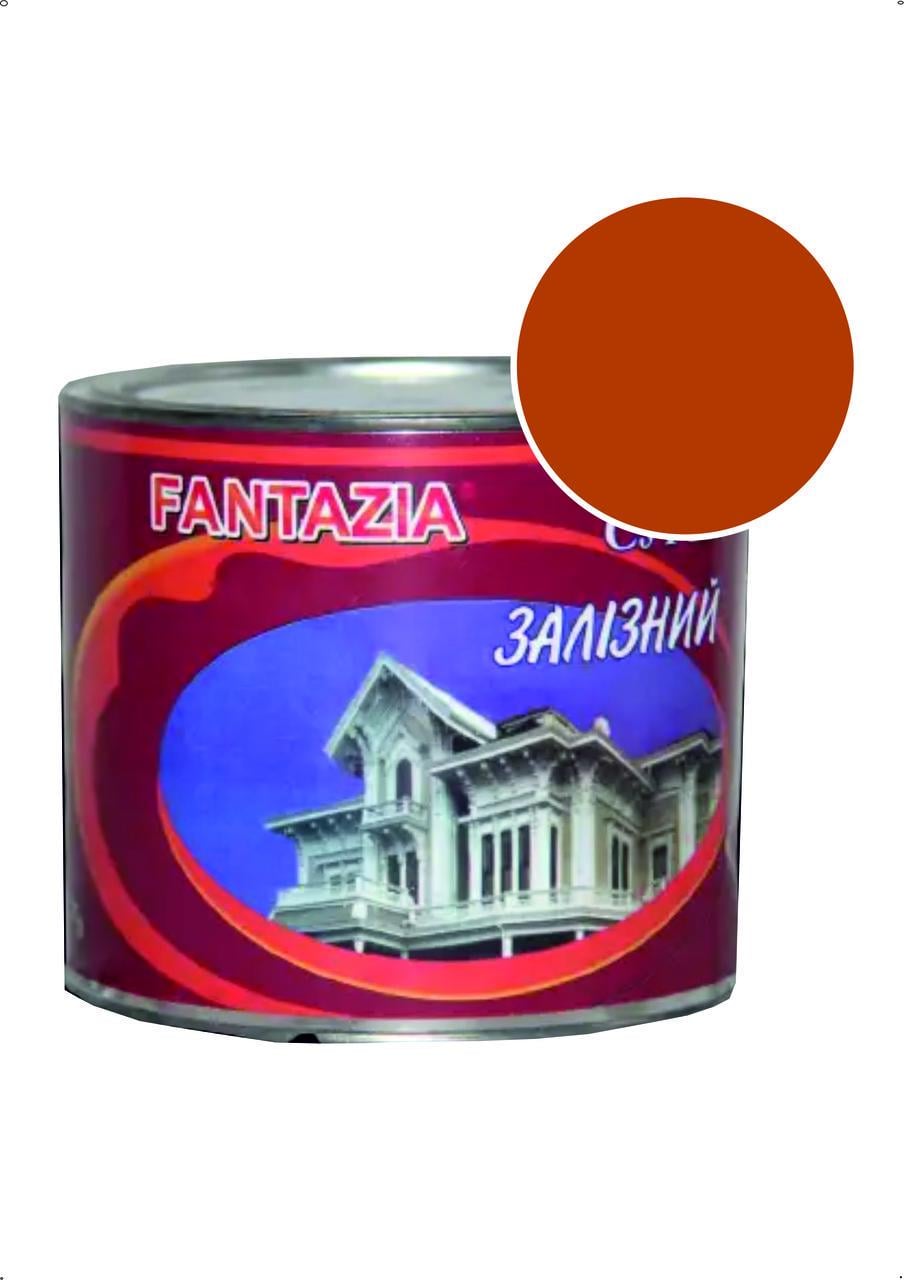 Эмаль Fantazia Сурик железный 2,8 кг Красно-коричневый (28716341)