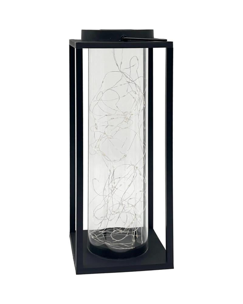 Светильник уличный на солнечной батарее Goldlux 329462 Glamour LED 3000K IP44 Черный (29708503)