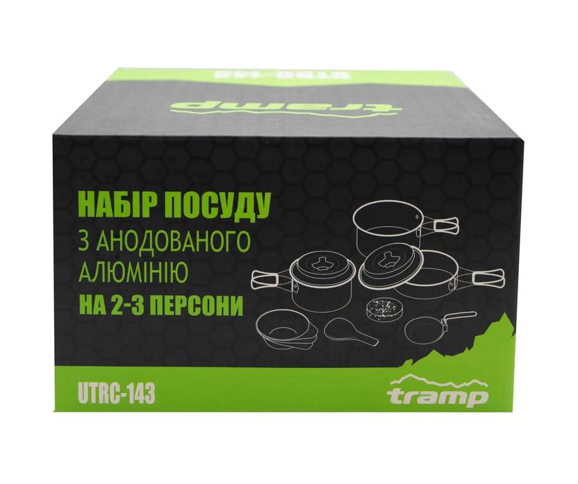 Набор посуды Tramp из анодированного алюминия на 2-3 персоны 1,1/1,7л (UTRC-143) - фото 6