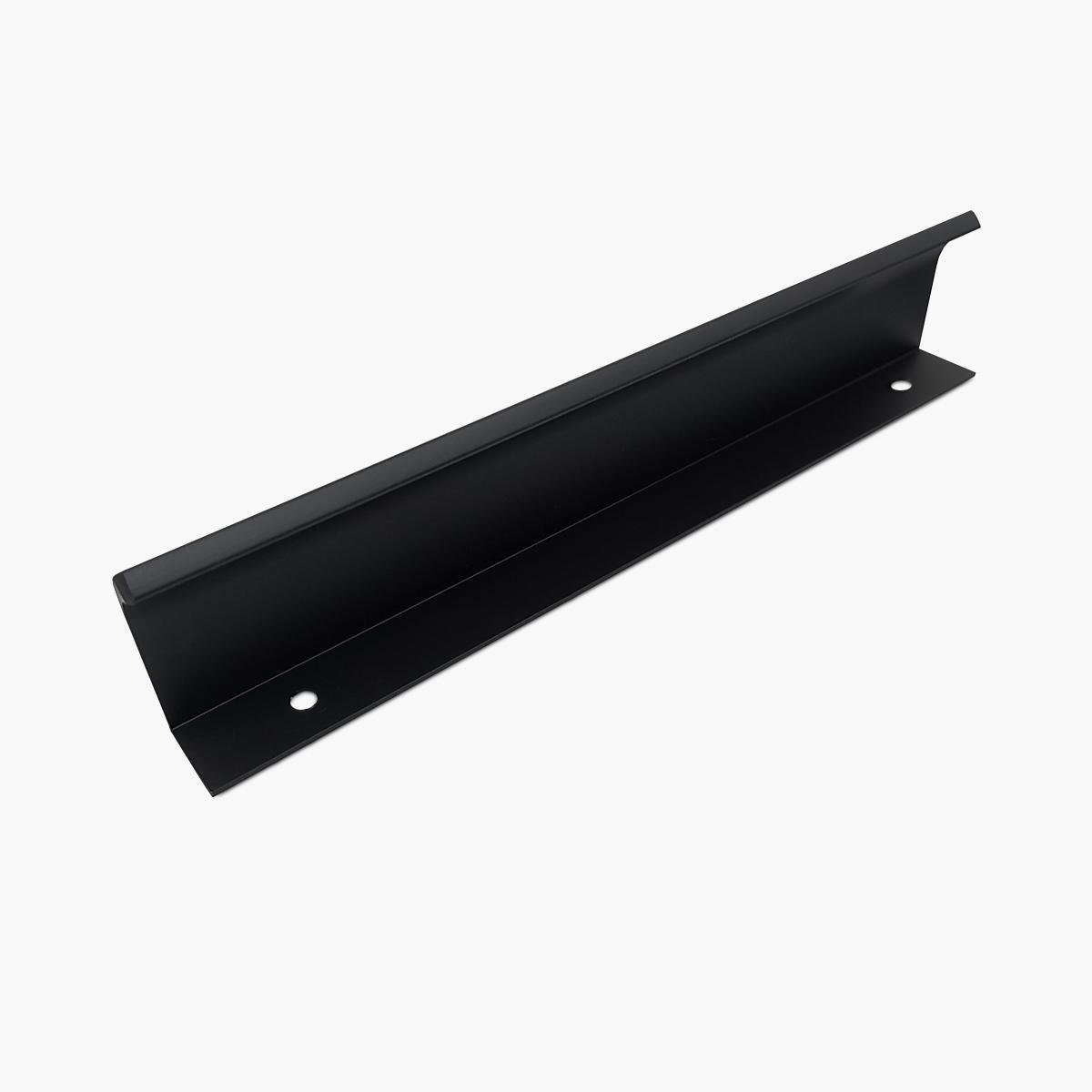 Ручка для меблів торцева Bravo Bety 160 мм Чорний матовий (25639658)