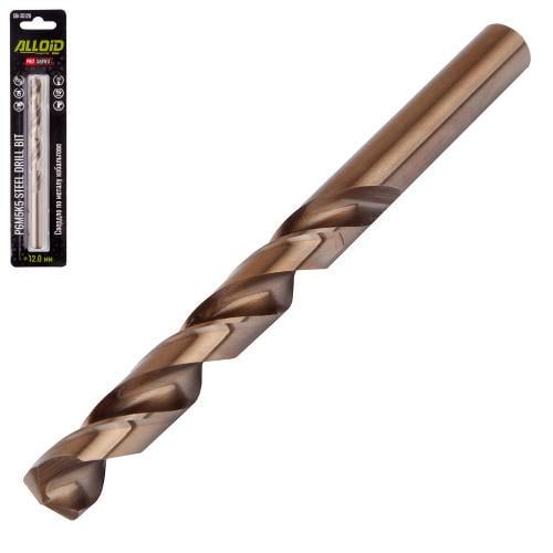 Свердло по металу Alloid Pro Р6М5К5 кобальтове 12 мм (00000061904) - фото 2 Свердло по металу Alloid Pro Р6М5К5 кобальтове 12 мм (00000061904) - фото 2