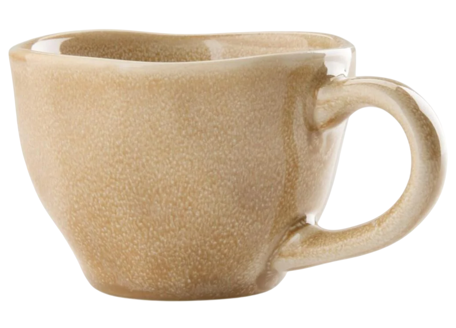 Чашка для эспрессо 110 мл d 7 см высота 5 см Бежевый (6ae1dcbd)