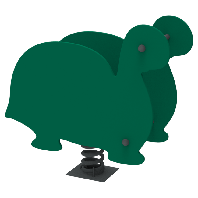 Качеля на пружине для детской площадки Kidigo Тортуга 109х31х77 см Желтый (1127670986) - фото 4 Качеля на пружине для детской площадки Kidigo Тортуга 109х31х77 см Желтый (1127670986) - фото 4