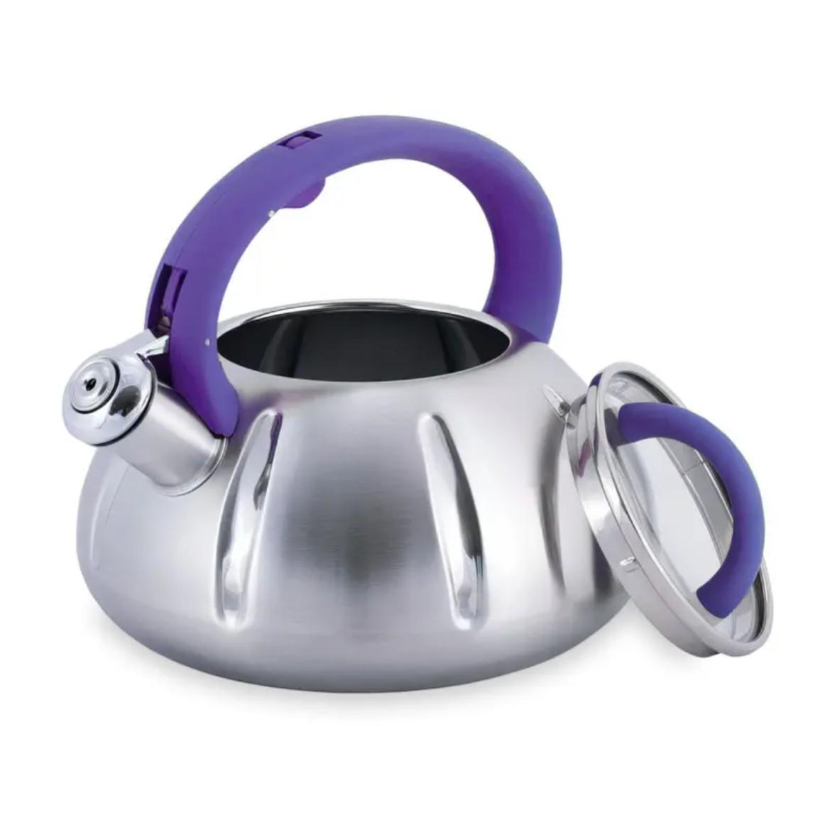 Чайник Unique UN-5303 3 л Фіолетовий (18585951) - фото 2 Чайник Unique UN-5303 3 л Фіолетовий (18585951) - фото 2