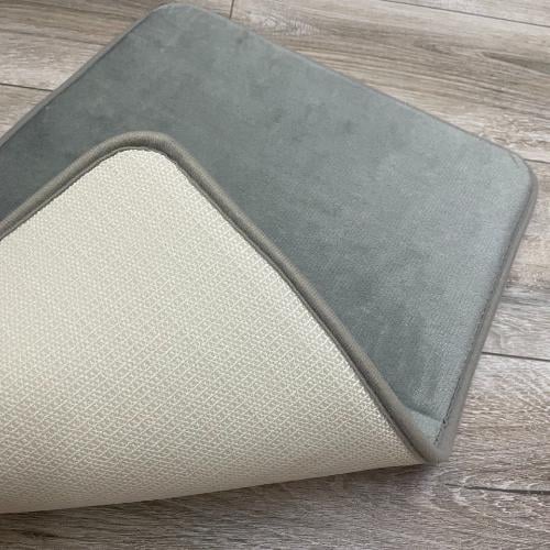 Коврик для ванной Smooth Premium Memory Foam 80х50 см Серый (KSmooth0002) - фото 6 Коврик для ванной Smooth Premium Memory Foam 80х50 см Серый (KSmooth0002) - фото 6
