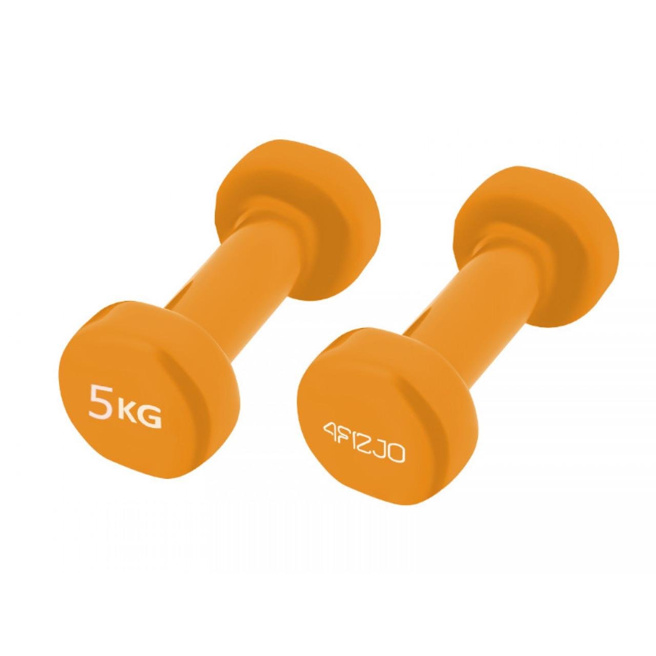 Гантели виниловые 4FIZJO 2x5 кг - фото 4