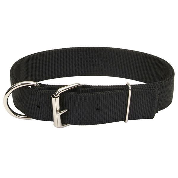 Ошейник для собак Coastal Macho Dog двойной 4,5х65 см Черный