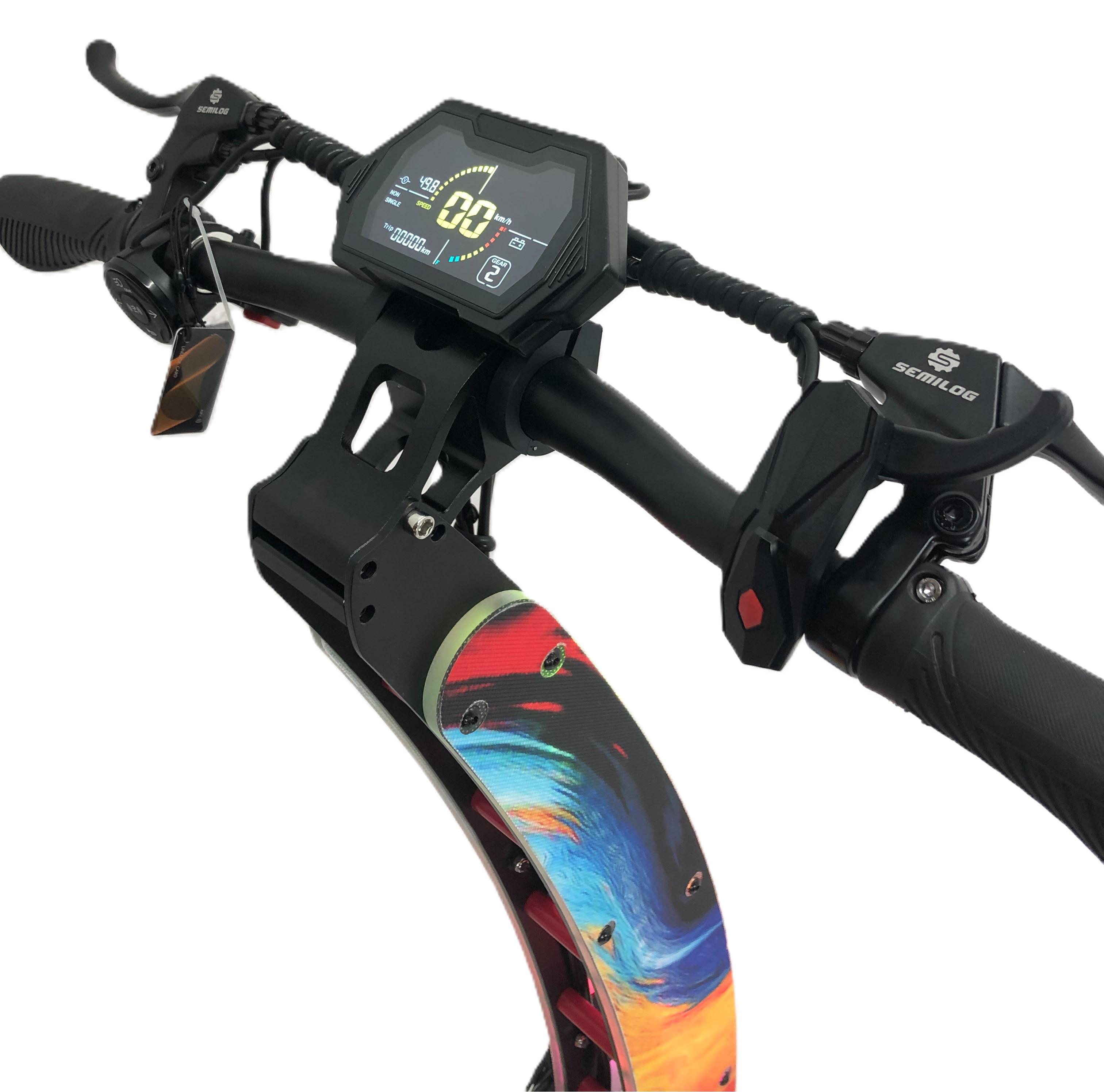 Електросамокат TESLA 24000 2000W 48V 24Ah с плавающей подсветкой - фото 7 Електросамокат TESLA 24000 2000W 48V 24Ah с плавающей подсветкой - фото 7