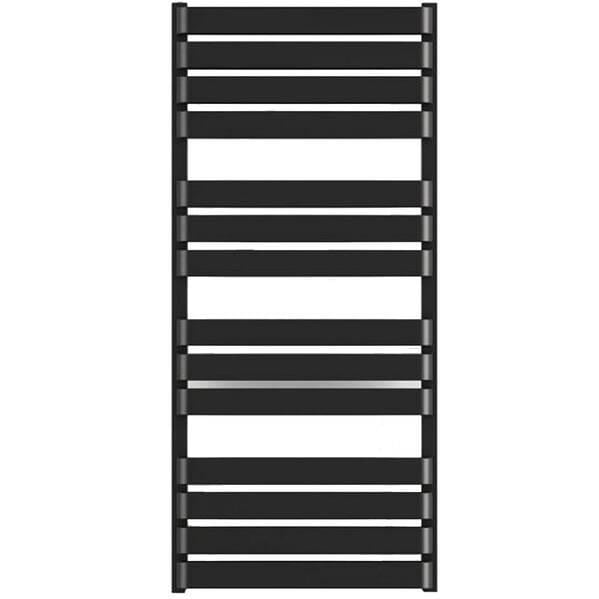 Рушникосушарка електрична Terma Warp T 1110х500 мм 600 Вт Чорний матовий