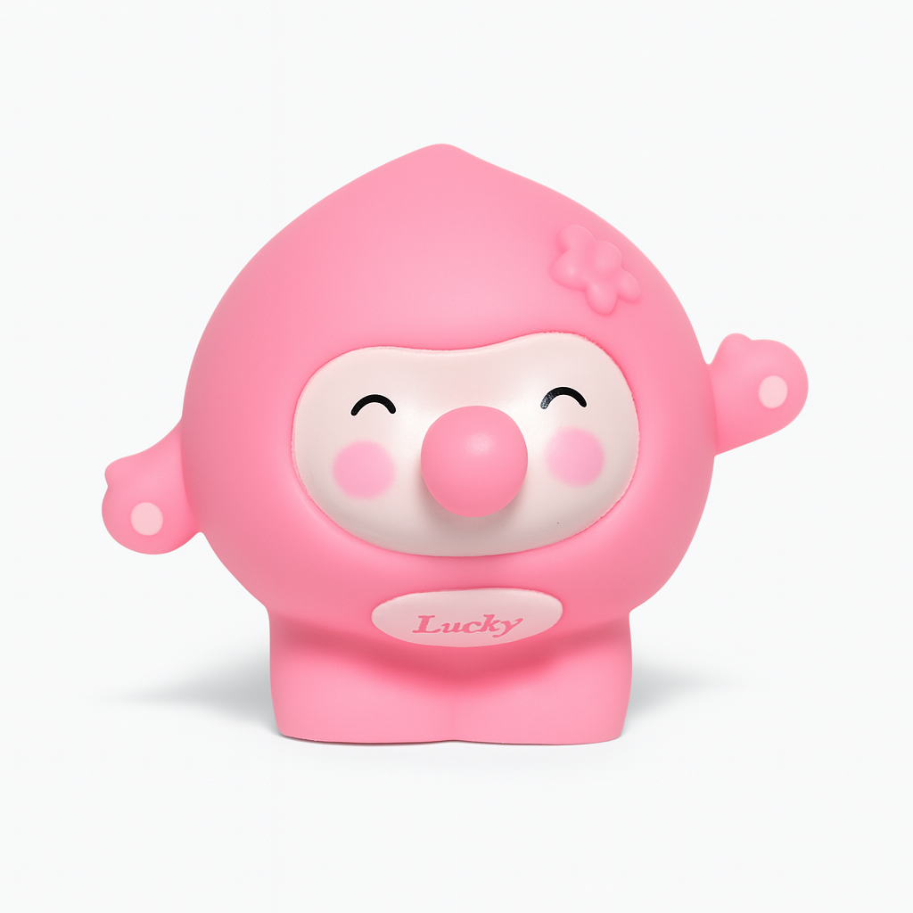 Антистресс фрукт надувающий пузырь Розовый (0227)