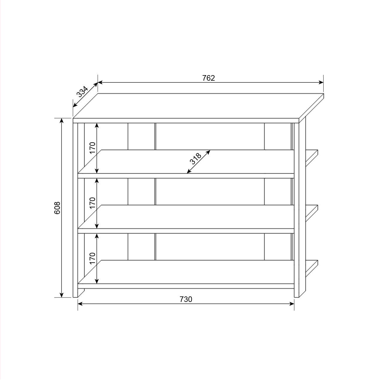 Тумба для взуття Corners Flash-14 Дуб сонома (KRN-4013-01) - фото 4