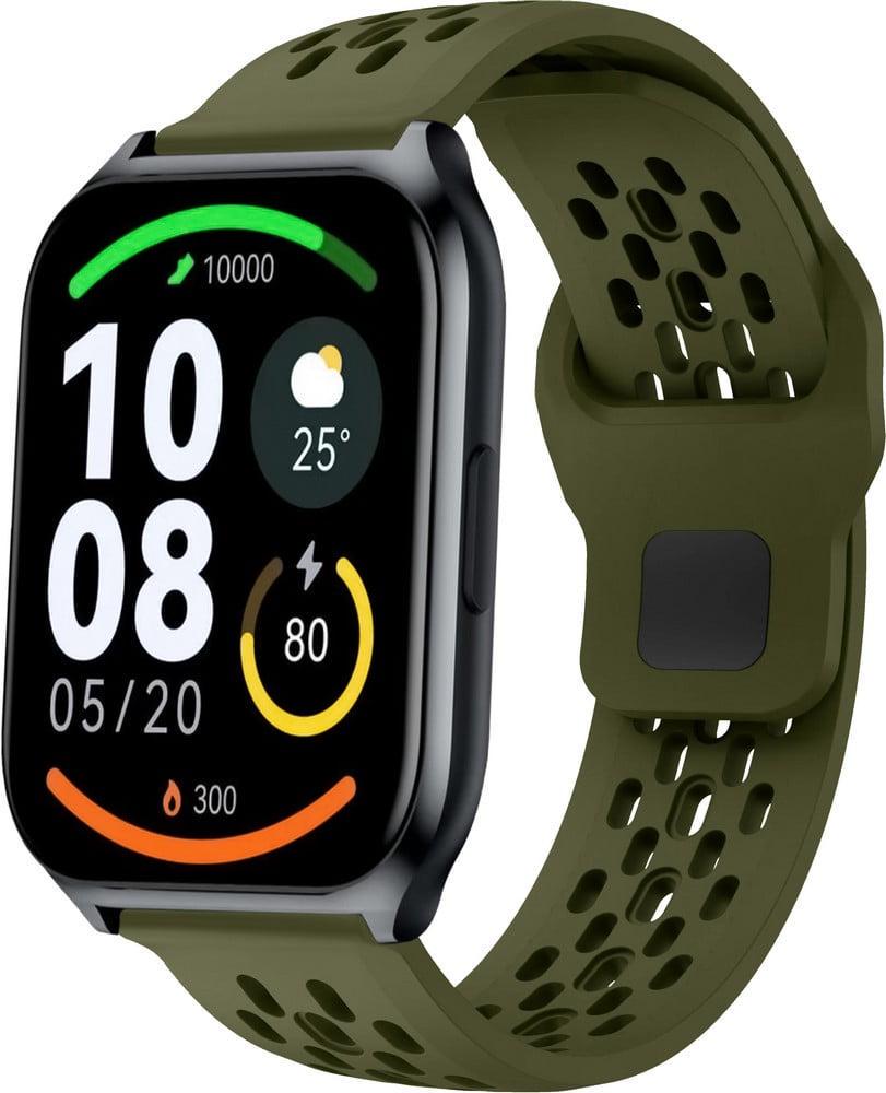 Ремешок силиконовый Liveunic для Haylou Watch 2 Pro LS02 Pro Khaki (41954-17)