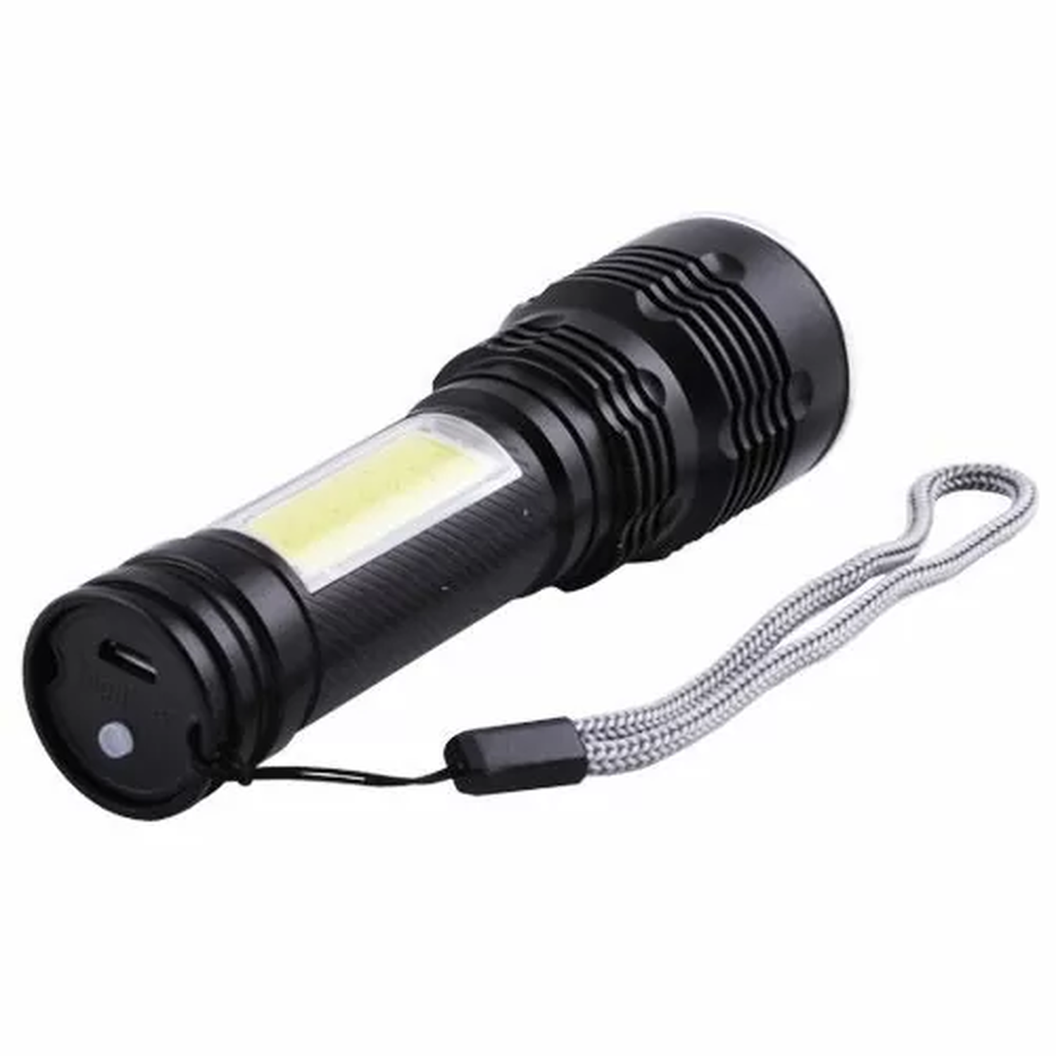 Фонарь ручной Lantern с microUSB BL-35 боковый красный свет (3492)