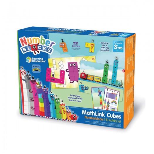 Ігровий набір навчальний Learning Resources Numberblocks Вчимося рахувати Mathlink Cubes (15365589)