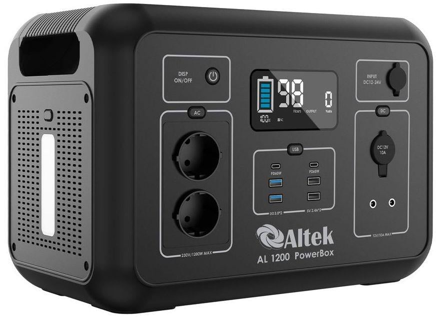 Зарядная станция портативная ALTEK PowerBox AL 1200 1132 Вт/ч