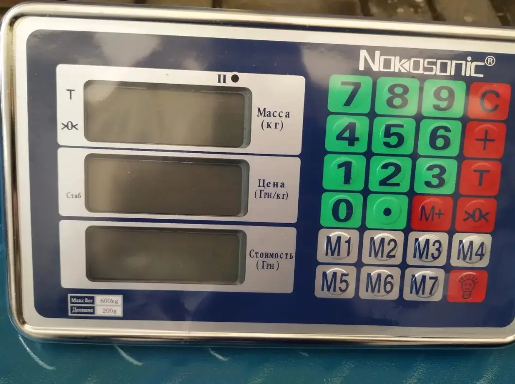 Торговельні ваги електронні Nokasonic NK-600 Wi-Fi бездротові 600 кг Синій (2762198968) - фото 2