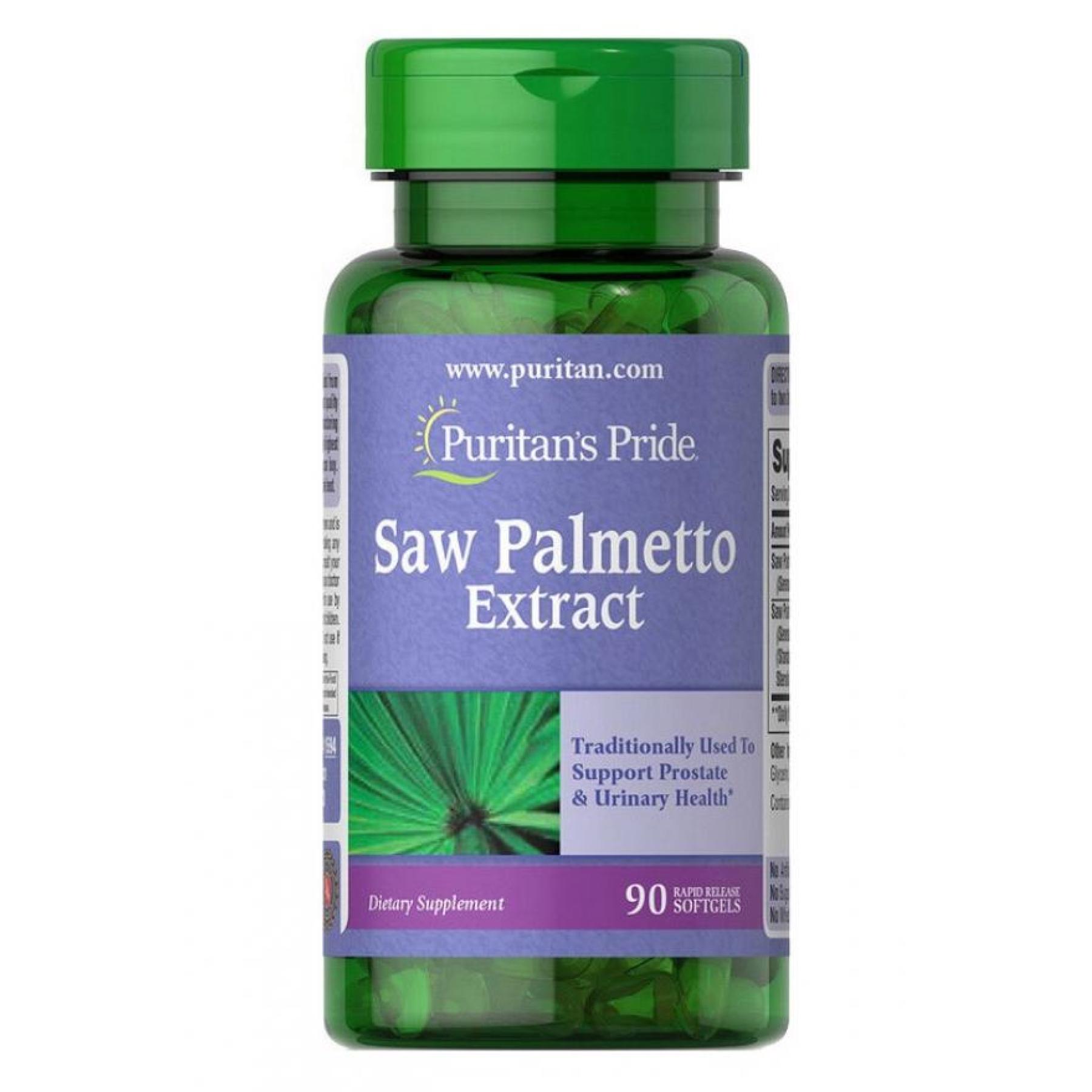 Натуральная добавка Saw Palmetto Extract 90 Softgels (100-22-8345577-20)