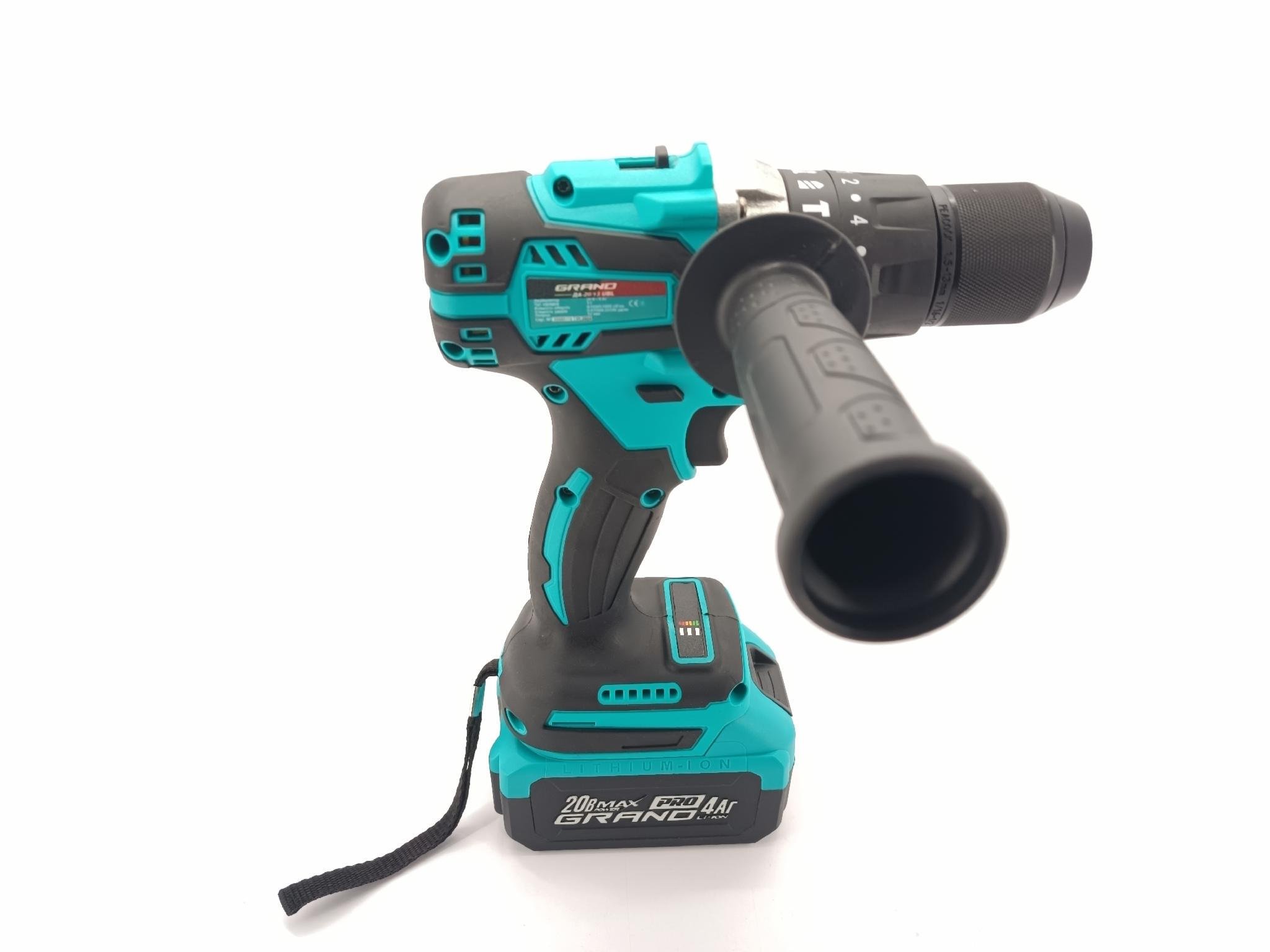 Шуруповер ударный аккумуляторный Grand Pro ДА-20/13 UBL (2013151) - фото 8 Шуруповер ударный аккумуляторный Grand Pro ДА-20/13 UBL (2013151) - фото 8