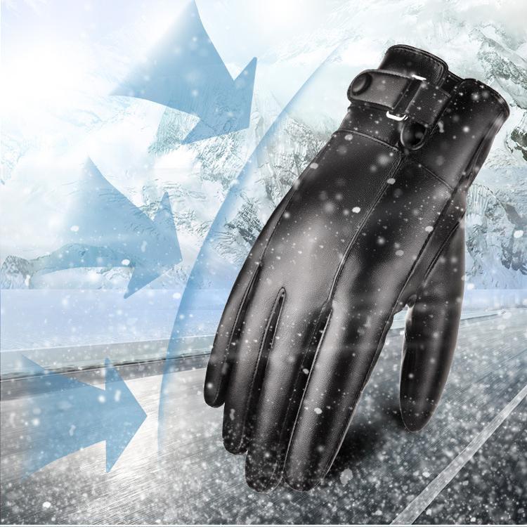 Перчатки зимние мужские сенсорные с меховой подкладкой One Size (2746580476) - фото 8 Перчатки зимние мужские сенсорные с меховой подкладкой One Size (2746580476) - фото 8