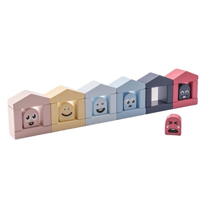 Конструктор Cubika Цветные домики 2 15962 30 дет. (31956279)