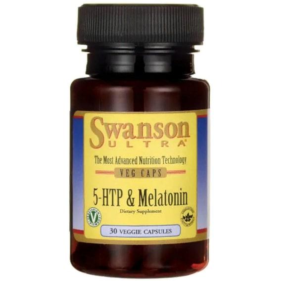 Мелатонин для сна Swanson 5-HTP & Melatonin 30 Veg Caps (SWA-02764) Мелатонин для сна Swanson 5-HTP & Melatonin 30 Veg Caps (SWA-02764)