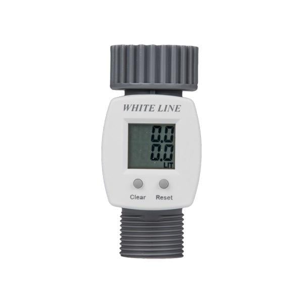 Счетчик воды Bradas Line с внутренней и внешней резьбой 3/4" White (WL-3110)