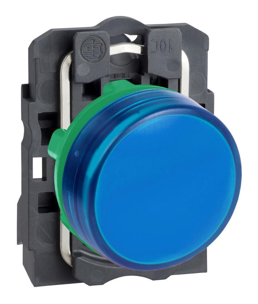 Лампа сигнальная Schneider Electric Harmony XB5 22 мм LED 24 V AC/DC Синий (XB5AVB6)