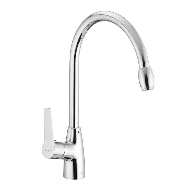 Смеситель для кухни IBERGRIF Arial IB0041 однорычажный Хром (63205)