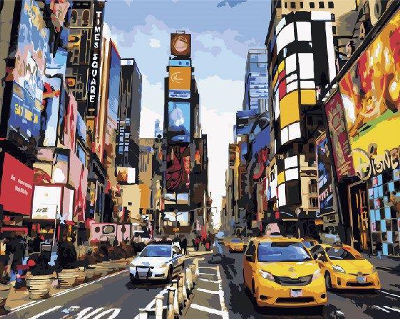 Картина по номерам Brushme Жизнь Таймс-сквер 40х50 см (GX5377) Картина по номерам Brushme Жизнь Таймс-сквер 40х50 см (GX5377)
