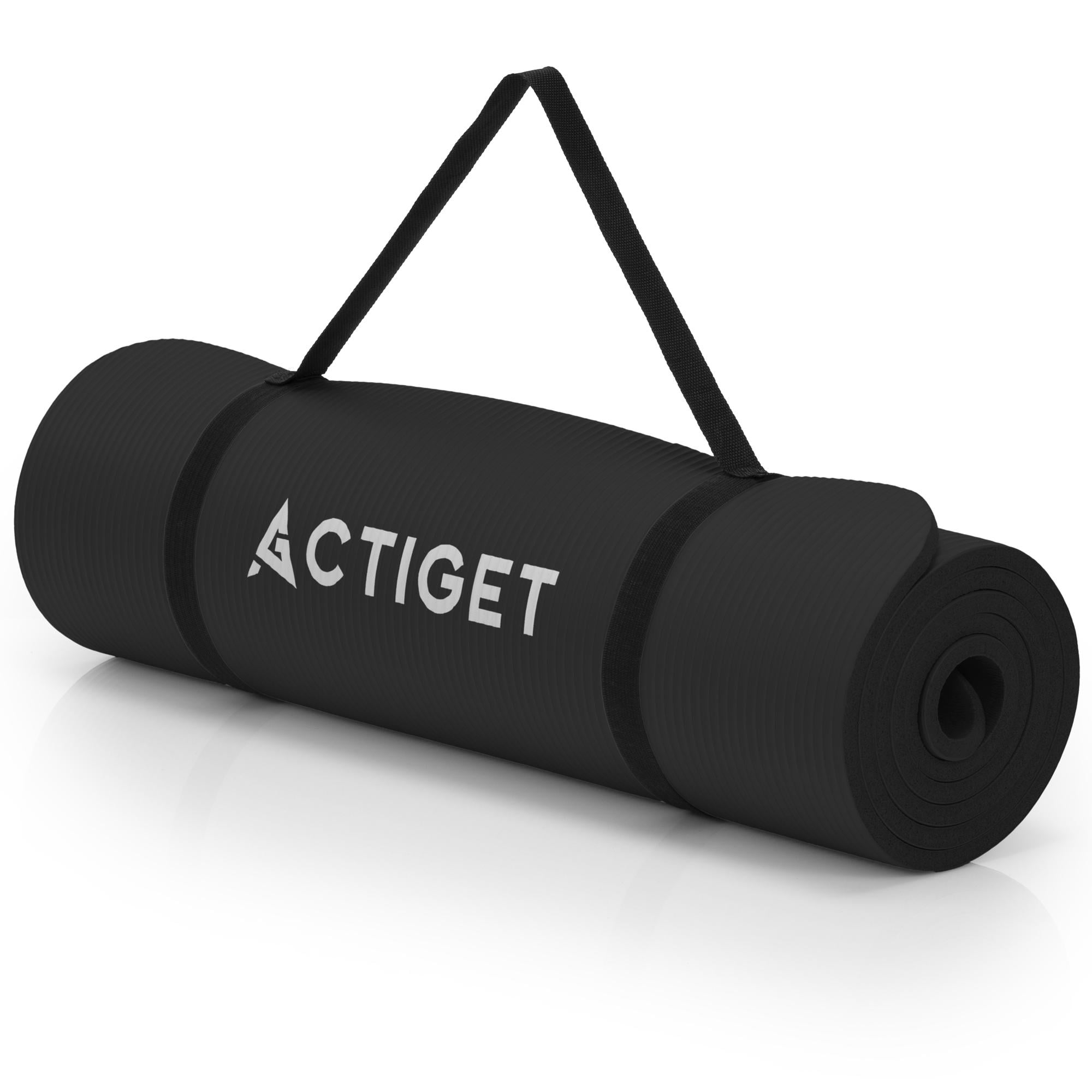 Коврик спортивный Actiget NBR ACT0016 183x61x1,5 cм Black