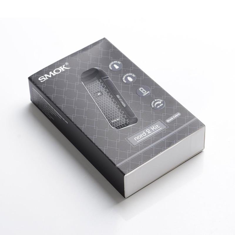 Под-система солевая электронная сигарета Smok Nord 2 Pod System 1500 mAh 4,5 мл Black Cobra (sn1118) - фото 6