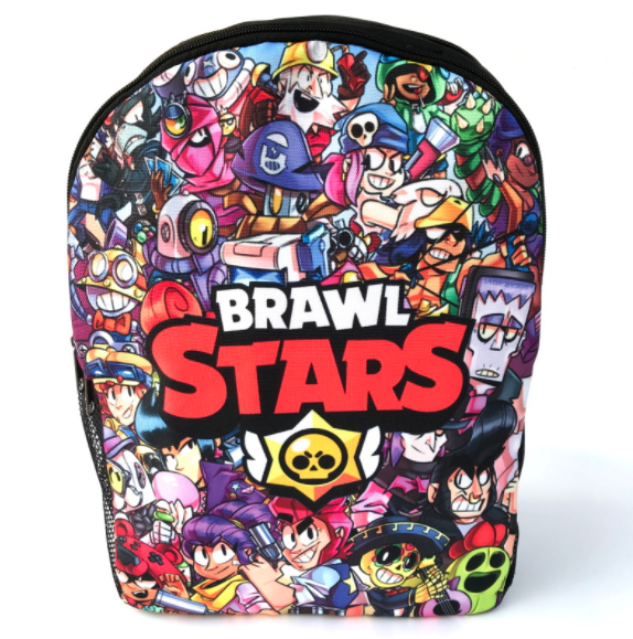 Рюкзак с героями игры Бравл Старс 35х25 см (0205)